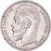 Coin, Russia, Nicholas II, Rouble, 1898, Paris, VF(30-35), Silver, KM:59.2