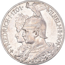 Coin, German States, PRUSSIA, Wilhelm II, 2 Mark, 1901, Berlin, EF(40-45)
