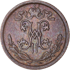 Moneda, Rusia, Nicholas II, 1/2 Kopek, 1910, Saint-Petersburg, EBC+, Cobre