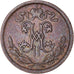 Moneda, Rusia, Nicholas II, 1/2 Kopek, 1910, Saint-Petersburg, EBC+, Cobre