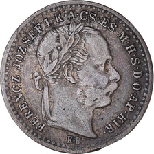 Moneta, Ungheria, Franz Joseph I, 10 Krajczar, 1870, Kremnitz, MB+, Argento