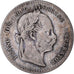 Coin, Austria, Franz Joseph I, 10 Kreuzer, 1868, Vienna, VF(30-35), Silver