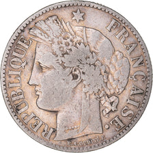Coin, France, Cérès, 2 Francs, 1887, Paris, VF(30-35), Silver, KM:817.1