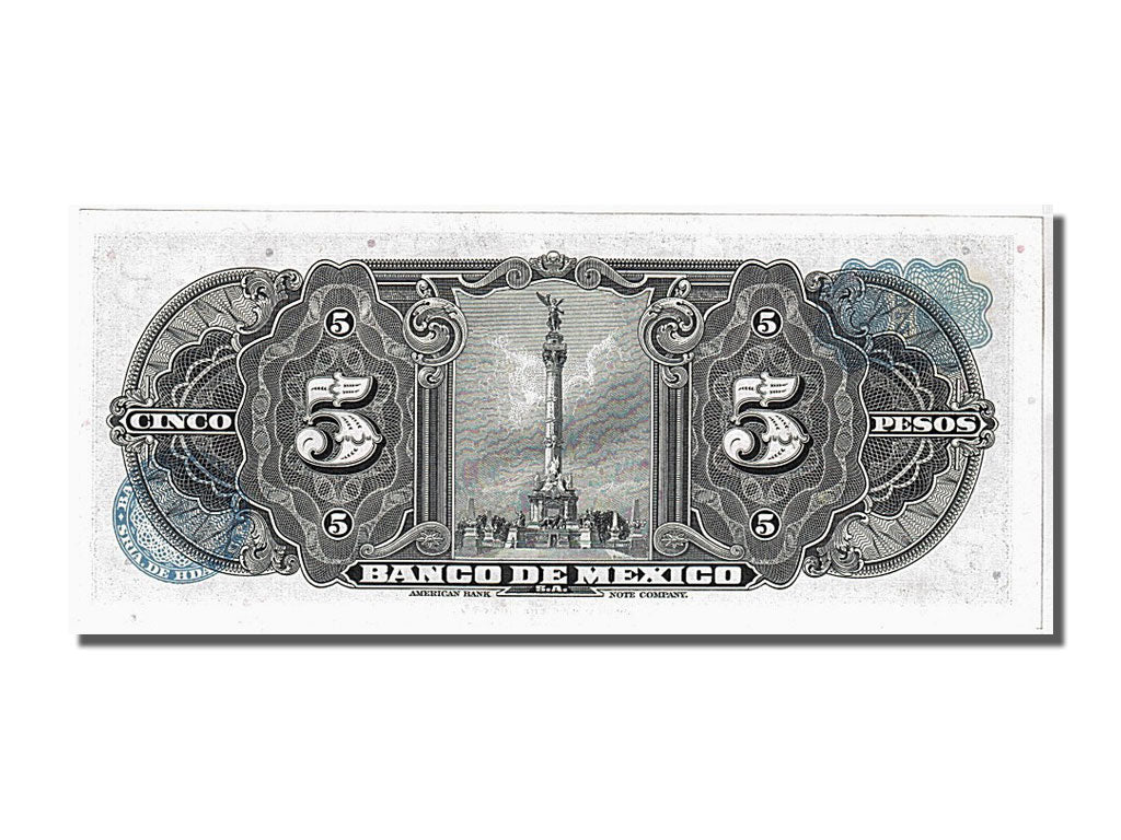 Banconote, Messico, 5 Pesos, 1963, KM:60h, FDS