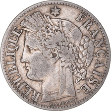 Coin, France, Cérès, 2 Francs, 1881, Paris, VF(30-35), Silver, KM:817.1