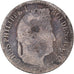 Moneda, Francia, Louis-Philippe, 1/2 Franc, 1843, Lille, BC, Plata, KM:741.13