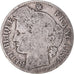 Moneda, Francia, Cérès, 50 Centimes, 1881, Paris, BC+, Plata, KM:834.1