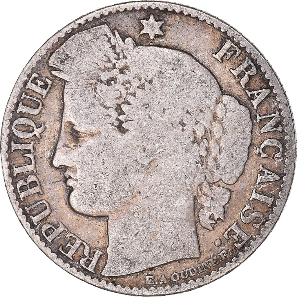 Coin, France, Cérès, 50 Centimes, 1894, Paris, VF(20-25), Silver, KM:834.1