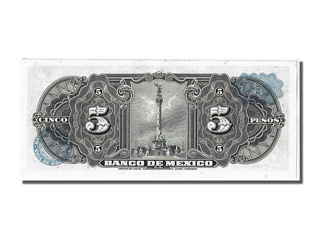 Banconote, Messico, 5 Pesos, 1963, KM:60h, FDS