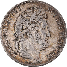 Münze, Frankreich, Louis-Philippe, 5 Francs, 1835, Lille, S+, Silber