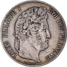 Coin, France, Louis-Philippe, 5 Francs, 1846, Paris, VF(30-35), Silver