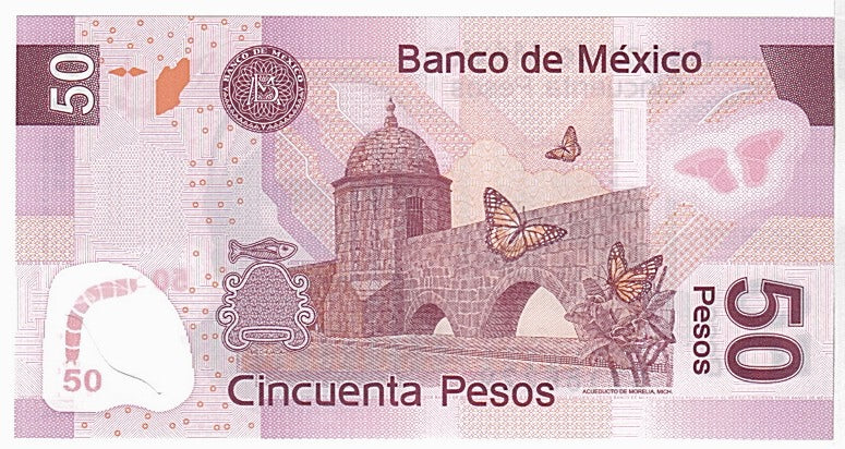 Mexico, 50 Pesos, 2005, KM #123b, UNC(65-70), G2186229