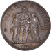 Monnaie, France, Hercule, 5 Francs, 1874, Paris, SUP, Argent, Gadoury:745a