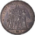 Coin, France, Hercule, 5 Francs, 1874, Paris, AU(50-53), Silver, KM:820.1