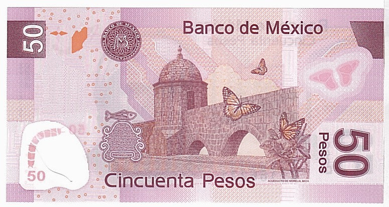 Billete, 50 Pesos, 2005, México, UNC