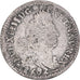 Moneta, Francja, Louis XIV, 4 Sols aux 2 L, 1692, Poitiers, VF(20-25), Srebro