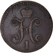 Coin, Russia, Nicholas I, 2 Kopeks, 1847, Ekaterinbourg, VF(30-35), Copper