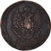 Moneda, Rusia, Alexander I, 2 Kopeks, 1817, Ekaterinbourg, BC+, Cobre, KM:118.3