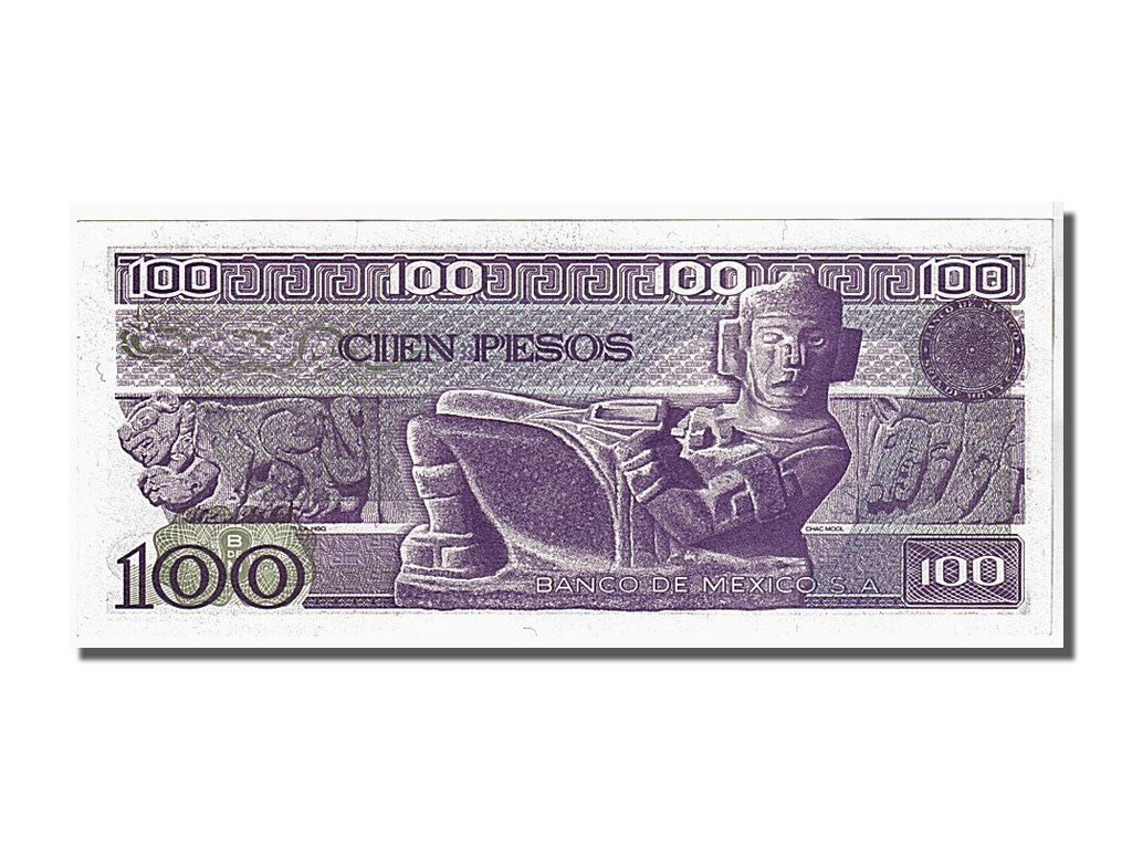 Banknote, Mexico, 100 Pesos, 1982, KM:74c, UNC(65-70)