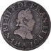 Coin, France, Henri III, Double Tournois, 1578, Paris, VF(30-35), Copper