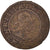 Moneta, Francja, Henri III, Double Tournois, Paris, VF(20-25), Miedź, CGKL:86