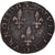 Coin, France, Henri III, Double Tournois, 158[?], Rouen, VF(20-25), Copper