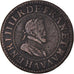 Moneta, Francja, Henri IV, Double Tournois, 1600, Paris, AU(50-53), Miedź
