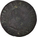Coin, France, Louis XIII, Double Tournois, 1611, Paris, VF(20-25), Copper