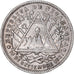 Coin, Nicaragua, 10 Centavos, 1887, Heaton, Birmingham, EF(40-45), Silver, KM:6