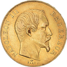 Monnaie, France, Napoleon III, Napoléon III, 50 Francs, 1857, Paris, TTB, Or