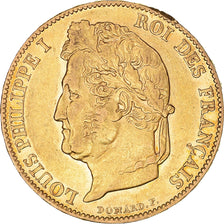 Moneta, Francia, Louis-Philippe, 20 Francs, 1848, Paris, SPL-, Oro, KM:750.1