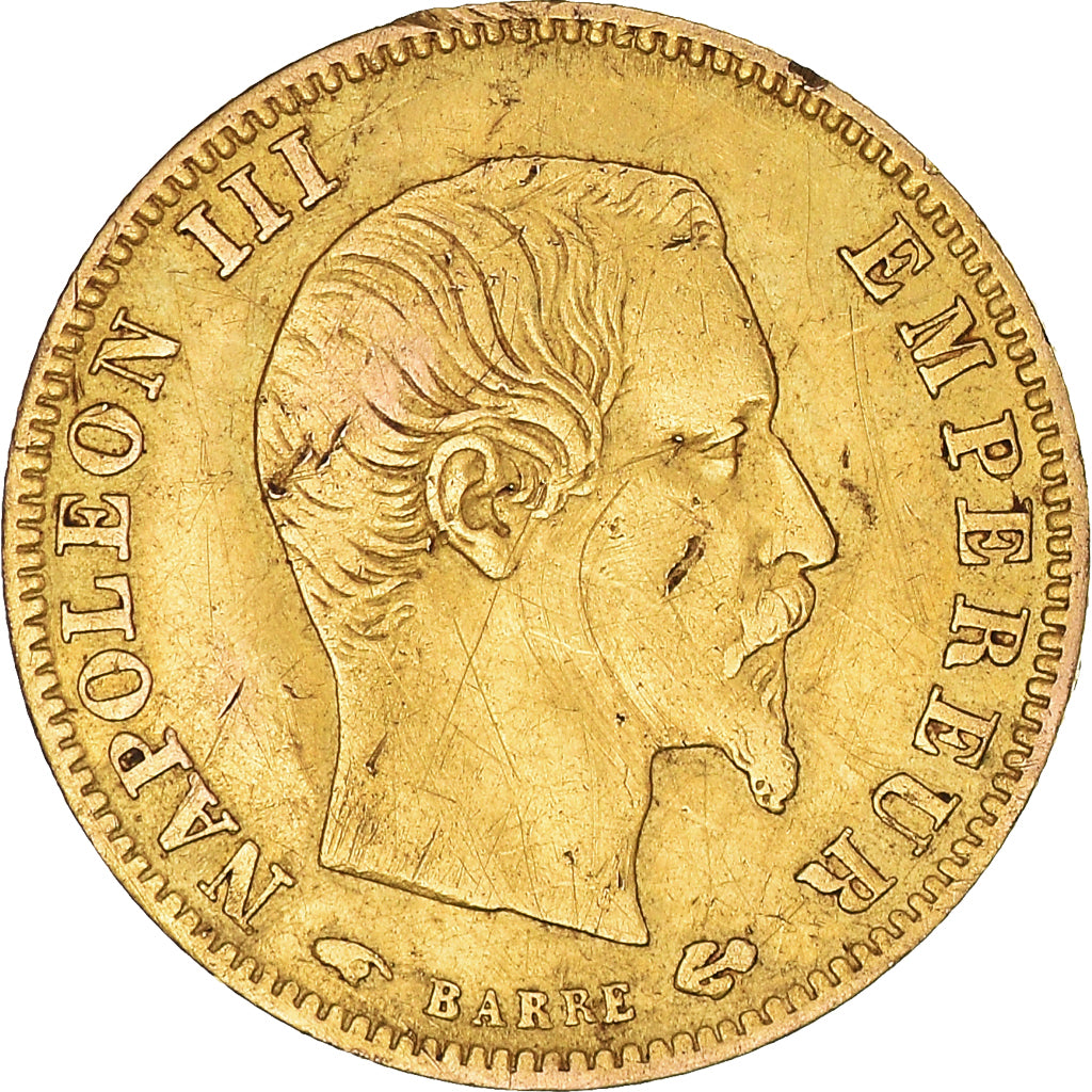Monnaie, France, Napoleon III, Napoléon III, 5 Francs, 1859, Paris, TTB, Or