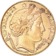 Münze, Frankreich, Cérès, 10 Francs, 1896, Paris, SS+, Gold, KM:830