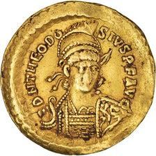 Coin, Theodosius II, Solidus, 431-432, Constantinople, EF(40-45), Gold, RIC:257