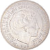 Moneda, Dinamarca, Margrethe II, 10 Kroner, 1972, Copenhagen, MBC+, Plata