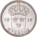 Coin, Sweden, Gustaf V, 50 Öre, 1919, AU(50-53), Silver, KM:788