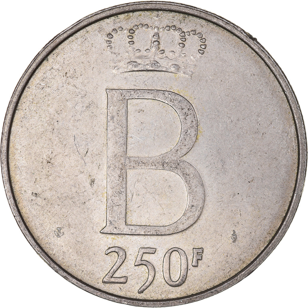 Coin, Belgium, Baudouin I, 250 Francs, 250 Frank, 1976, Brussels, EF(40-45)