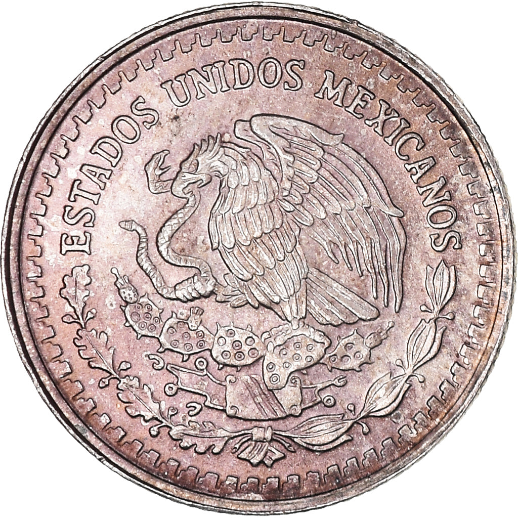 Moeda, México, 1/20 Onza, 1/20 Troy Ounce of Silver, 1992, Mexico City