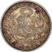 Coin, Peru, 1/2 Dinero, 1899, Lima, AU(50-53), Silver, KM:206.2