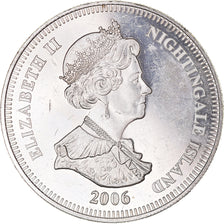 Coin, NIGHTINGALE ISLAND, Crown, 2006, AU(55-58), Silver