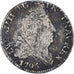 Coin, France, Louis XIV, 10 Sols aux insignes, 10 Sols-1/8 Ecu, 1706, Rennes
