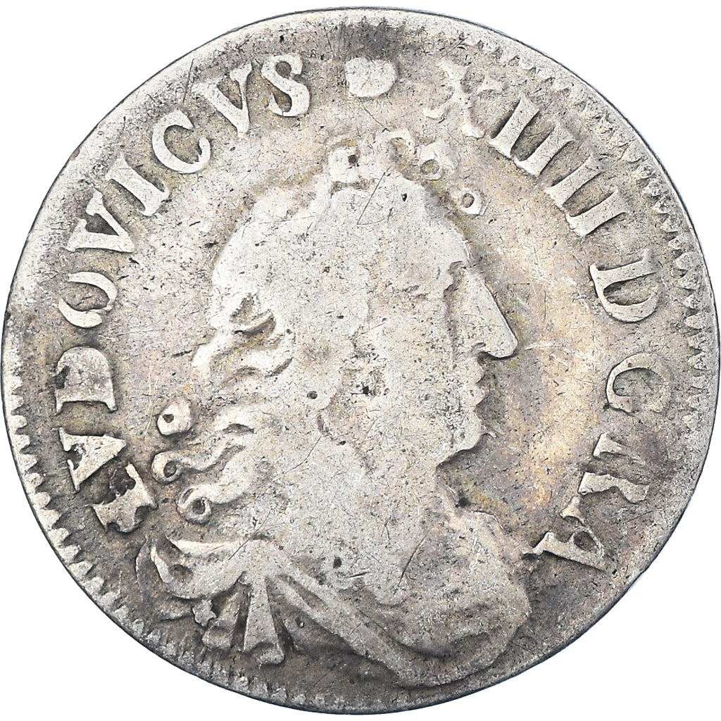 Moneda, Francia, Louis XIV, 4 Sols dits « des Traitants », 4 Sols, 1675