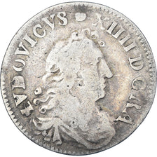 Moneda, Francia, Louis XIV, 4 Sols dits « des Traitants », 4 Sols, 1675
