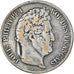 Monnaie, France, Louis-Philippe, 5 Francs, 1832, Lyon, TB+, Argent, KM:749.4