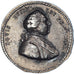 Francia, medaglia, Quinaire de Louis XVIII, Frappé durant l’Exil, BB, Argento