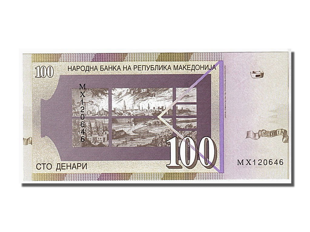 Macedonia, 100 Denari, 2009, KM:16a, FDS
