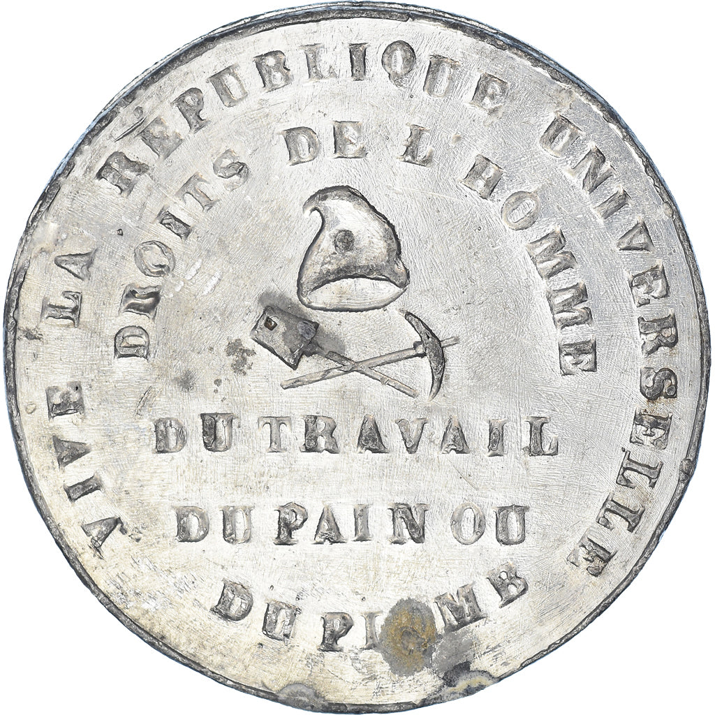Frankrijk, Medaille, IIème République, les Journées de Juin, 1848, ZF, Blik