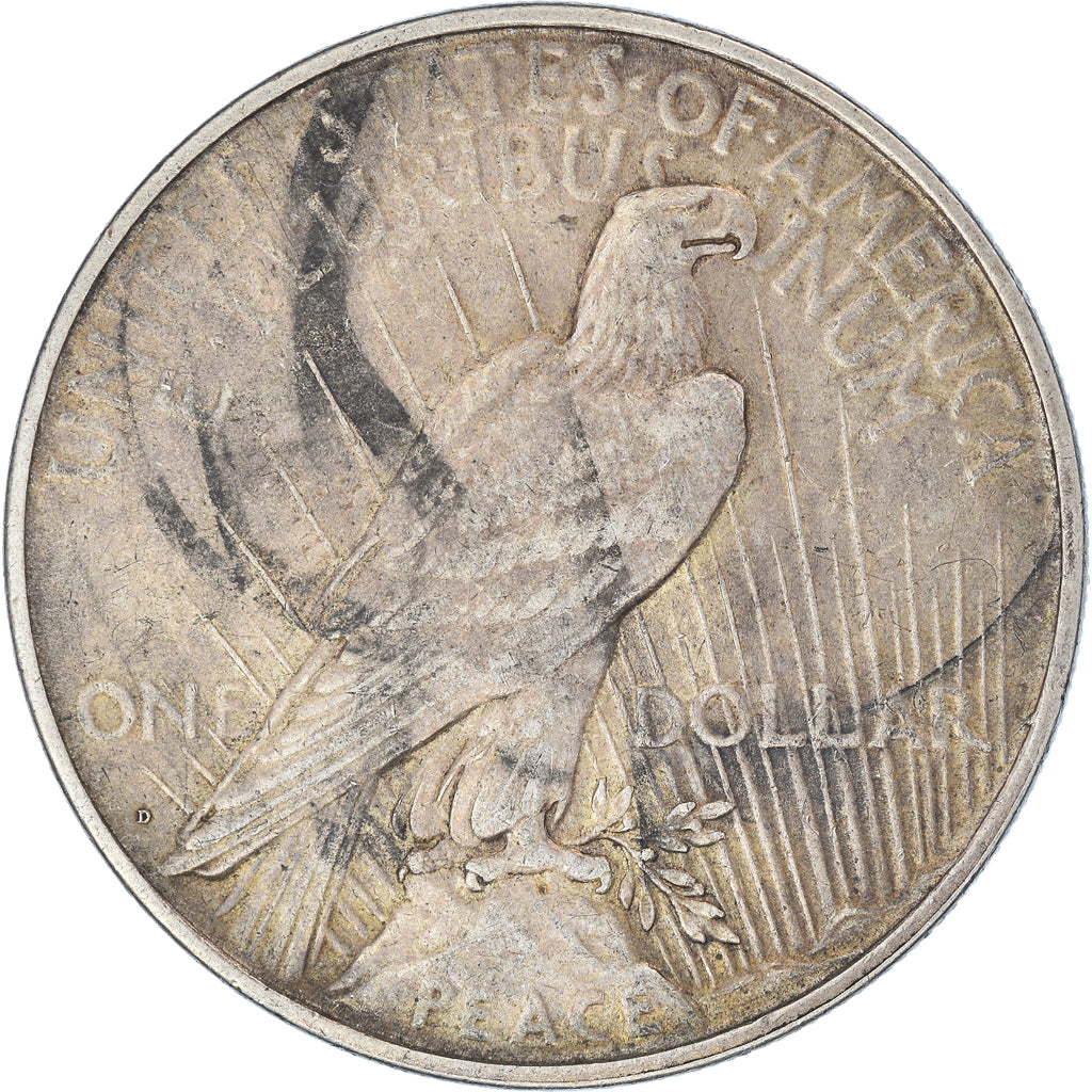 Moneta, Stati Uniti, Peace Dollar, Dollar, 1922, U.S. Mint, Denver, BB, Argento