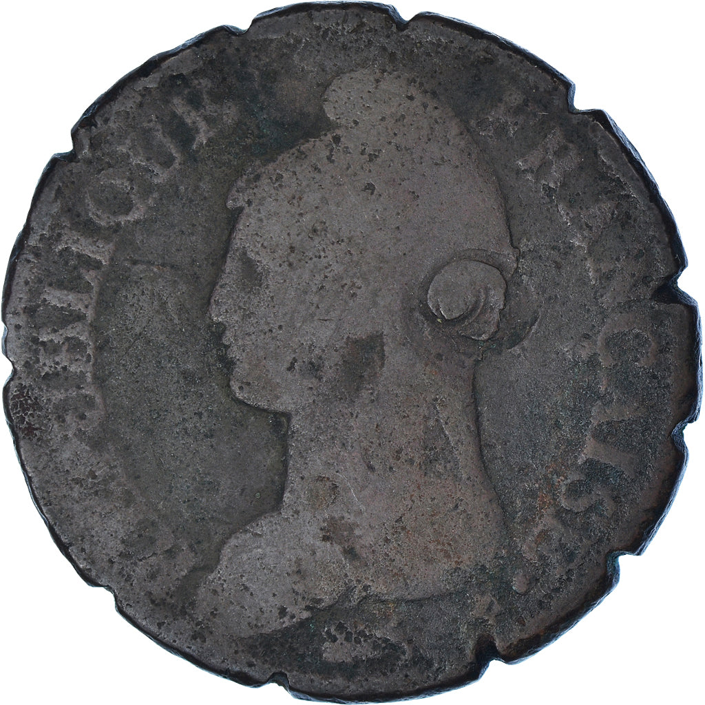 Munten, Frankrijk, Dupré, Decime, AN 4, Paris, FR, Bronzen, KM:637.1