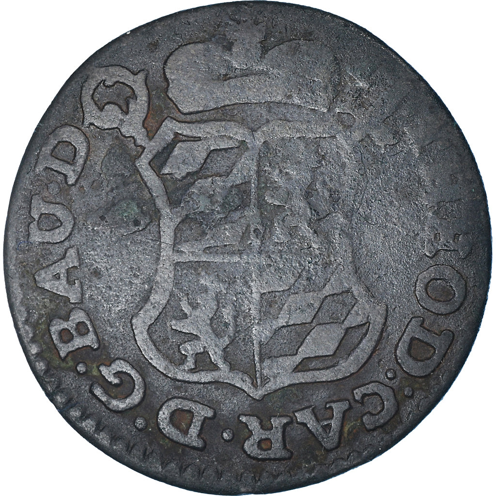 Coin, LIEGE, John Theodore, Liard, 1751, Liege, VF(30-35), Copper, KM:155